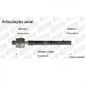 Barra Axial Ford Focus 2014 A 2019 Volvo C30 06/12 S40/V40/V50