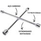Chave De Roda Tipo Cruz 350mm Com 4 Bocas 17x19x21x23mm SGT