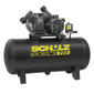 Compressor Ar Schulz PRO 10Pés 110Litros 140PSI 2Cv Trifásico