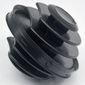 Difusor VW Gol G4/G5 Preto Central/Lateral Completo (Globinho)