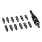 Kit Bits + Adaptador Angular Magnético 12pçs Dwpvtc14 Dewalt