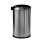 Lixeira Inox 10 Litros Com Tampa Abre e Fecha
