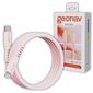 Cabo USB-C para Lightning 1,5m Rosa Geonav