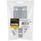 Fecho Chato Com Porta Cadeado 5 "" Zincado Vonder 127mm