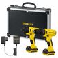 Combo Parafusadeira/Furadeira de Impacto + Parafusadeira 12V SCHI121S2FK-BR Stanley Combo Parafusadeira/Furadeira de Impacto + Parafusadeira 12V SCHI121S2FK-BR Stanley