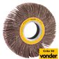 Roda de Lixa 150mm (6") Grão 50 - Vonder