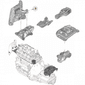Coxim Motor LD Direito Peugeot Expert Citroen Jumpy 1.5/1.6 2018... Fiat Scudo 1.5 2022...