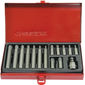 Jogo Bits TORX King Tony T20-T55 Enc 10mm 15pçs