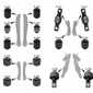 Kit Buchas Suspensão Traseira Honda Civic 92/95