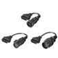 Jogo com 3 Cabos Diagnóstico Linha Diesel Leve Raven Scanner 3 108815