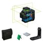 Nível a Laser Bosch GLL 80-33G Verde 30m 3 Linhas 360°