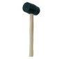 Martelo de Borracha Preto 60mm 500g - Carbografite