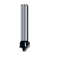Fresa Ponta U Makita 6x6,35x44x12,7mm  D-68096