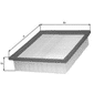 Filtro de Ar Asia Towner 0.8 6v 1993 a 2007 Gasoina