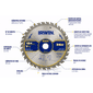 Disco Serra Circular Corte Rapido 36d 7.1/4 (184mm) Irwin
