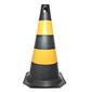 Cone de Sinalização Preto e Amarelo 75cm Proteplus 282,0003