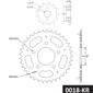 Kit Relação Cobreq Sem Retentor Honda CB300R 2009 A 2015 Kit Relação Cobreq Sem Retentor Honda CB300R 2009 A 2015