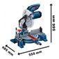 Serra Esquadria Profissional 1750W 10" Bosch