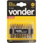 Jogo Bits/Ponteira Com 10 peças Encaixe 1/4" Vonder 3538100000