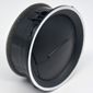 Difusor Ar VW Gol/Voyage/Saveiro G4/G5/G6 Preto Aro Prata (Botão Central Preto) Central/Lateral