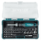 Jogo 47pçs Ponteira/Bits Com Chave Manual Makita B-36170