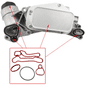 Kit Junta Trocador Resfriador Oleo Gm Cruze Tracker 1.8 16v