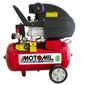 Motocompressor 7,6 Pés 24L 120PSI 2Cv 220V Motomil CMI-7,6/24 BR