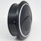 Difusor Ar Fiat Palio 2012-2018 Uno 2017-2019 Doblo 2002-2018 Preto C/Aro Prata Central/Lateral