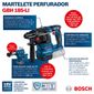 Combo Plaina + Martelete SDS Bosch Com 2 Baterias 18v 4ah e Carregador