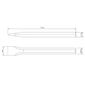 Talhadeira Sextavada 3/4x10" (19x250mm) Tramontina 42700/110