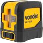Nível Laser de Linhas Vermelhas Cruz NLV 010 10m Vonder