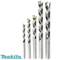 Kit Brocas Mulimaterial 5/6/8/10/12mm 5pç Omnibohrer Makita Kit Brocas Mulimaterial 5/6/8/10/12mm 5pç Omnibohrer Makita