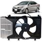 Eletroventilador Toyota Yaris 1.3 1.5 2018 a 2022 C/Defletor