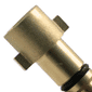 Adaptador Canhão Espuma Snow Foam 1/4 Wap Nilfisk Latão SGT
