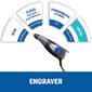 Dremel Engraver Gravador Elétrico Com 2 Acessórios 220V F0130290JA000