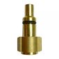 Adaptador Canhão Espuma Snow Foam 1/4 Latão Lavor SGT