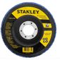 Disco Flap Para Metal/Inox Stanley STA4120FZ 4.1/2" (115mm) Grão 120