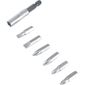 Bits Ponteira Crv 7 Peças 1/4 Vonder - Aço Cromo Vanádio