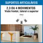 Suporte Para Tv Tri-articulado Lcd Led 10 a 56 Polegadas