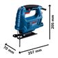 Serra Tico Tico 500W 220V GST680 Bosch