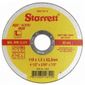 Disco De Corte Starrett Aço Inox 4.1/2 Esmerilhadeira
