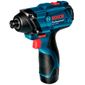 Combo 12V Bosch Chave de Impacto GDR 120-LI + Parafusadeira GSR 120-LI