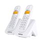 Telefone sem fio digital com ramal adicional - TS 3112 Branco