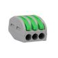 Conector para fios 4 mm² - Conex 1000 Clip 3 vias