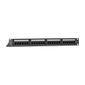 Patch Panel Impact Giga CAT6 24 Portas - PP624 Patch Panel Impact Giga CAT6 24 Portas - PP624