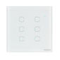 Interruptor touch smart Wi-Fi 6 teclas Branco - EWS 1006
