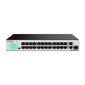Switch 24 portas Fast Ethernet PoE +2 portas gigabit - S1026F-P