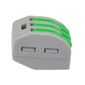 Conector para fios 4 mm² - Conex 1000 Clip 3 vias