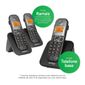 Telefone sem fio digital com 2 ramais adicionais - TS 5123
