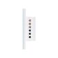 Interruptor touch inteligente Wi-Fi - MIS 1001 Branco Interruptor touch inteligente Wi-Fi - MIS 1001 Branco